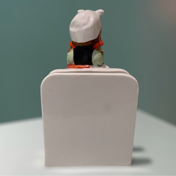 Vintage Hummel-style Napkin Holder - Picture 4 of 6
